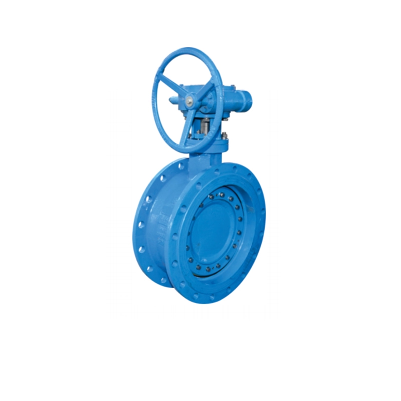 D342XD343X Resilient Seat Double Three Eccentric Flanged Butterfly Valve.png Double Eccentric Flanged Butterfly Valve