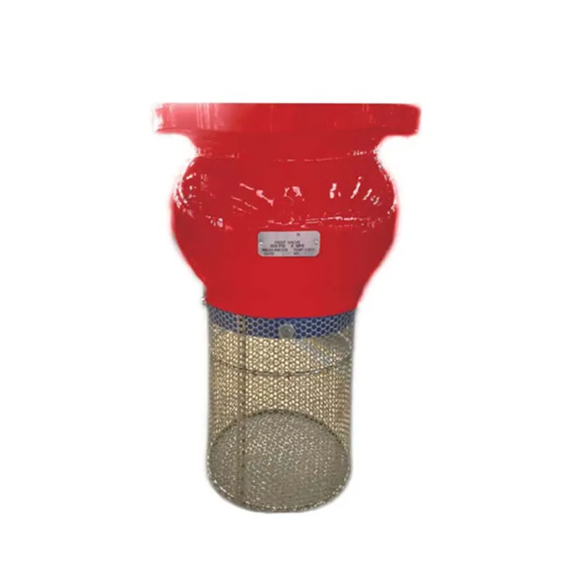 Foot valve.png Check Valve with Strainer