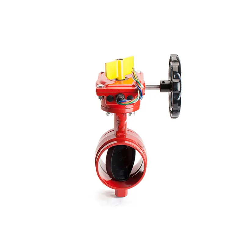 Grooved Butterfly Valve with Tamper Switch.png Grooved Butterfly Valve with Tamper Switch