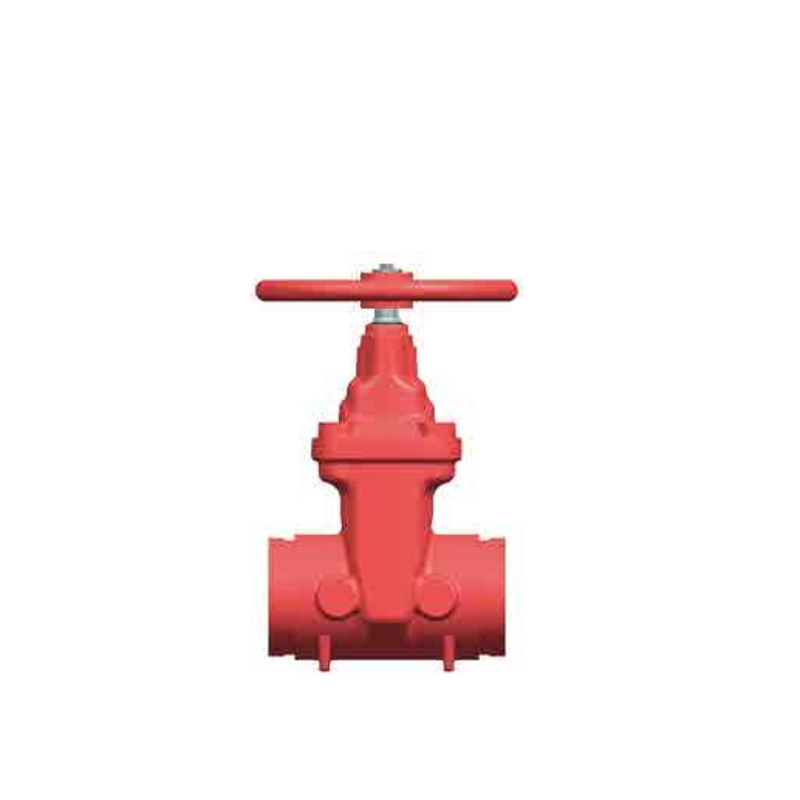 Grooved Resilient Seated NRS Gate Valve.png Grooved Resilient Seated NRS Gate Valve