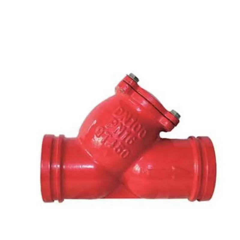 Grooved Y Strainer.png Grooved Y Strainer