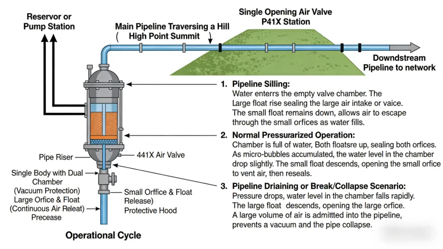 Single Air Valve