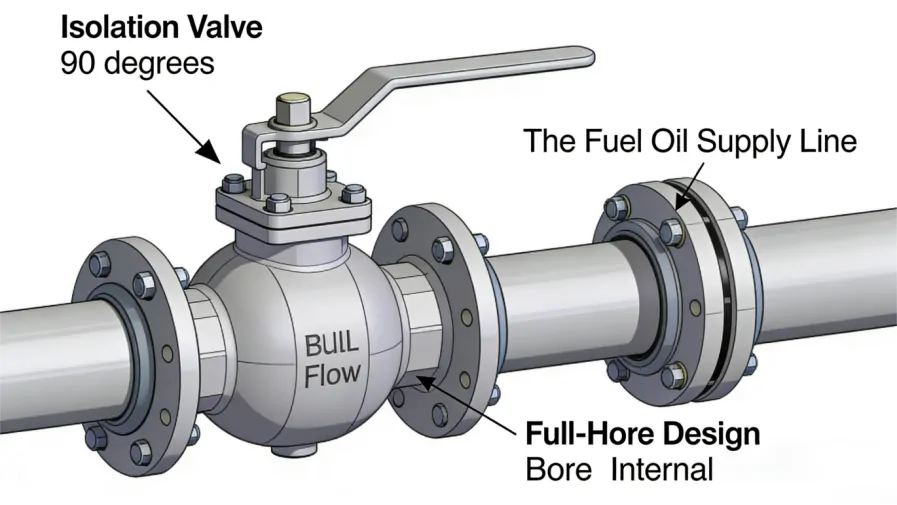 WCB Flange Ball Valve