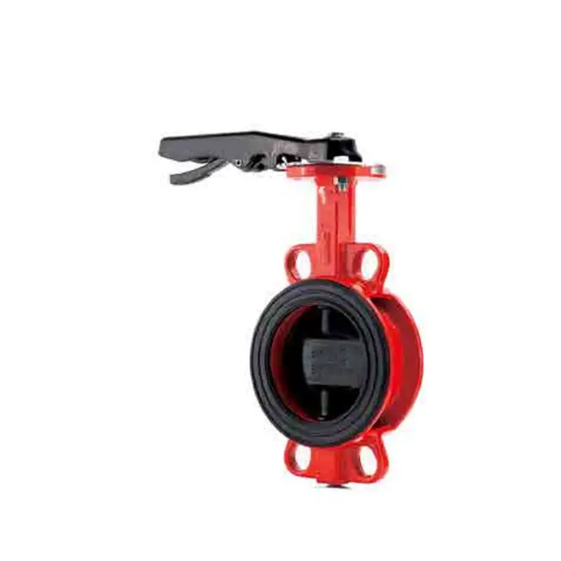 Wafer Butterfly Valve with Lever Handle.png Wafer Butterfly Valve with Lever Handle