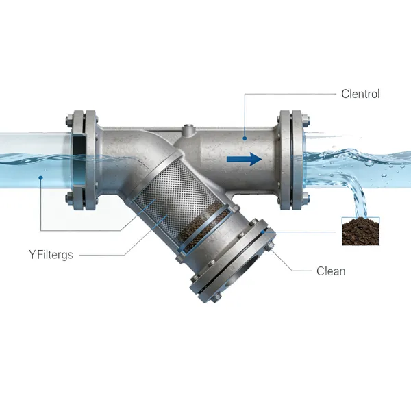 y strainer valve