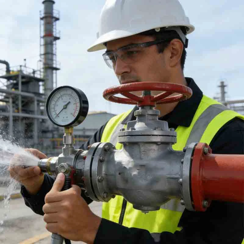 Fire Valve test