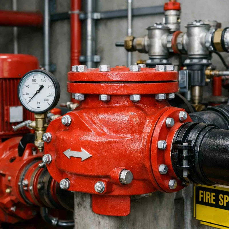 fire check valve