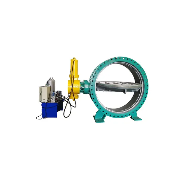 Accumulator Type Hydraulic Butterfly Valve
